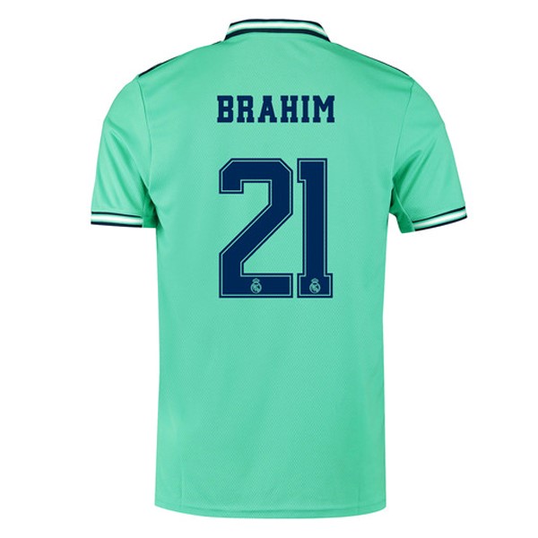 Maillot Football Real Madrid NO.21 Brahim Third 2019-20 Vert